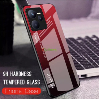 [ส่งจากไทย] Case Realme C53 เคสกระจกสองสี เคสกันกระแทก ขอบนิ่ม เคสกระจกไล่สี สินค้าใหม่