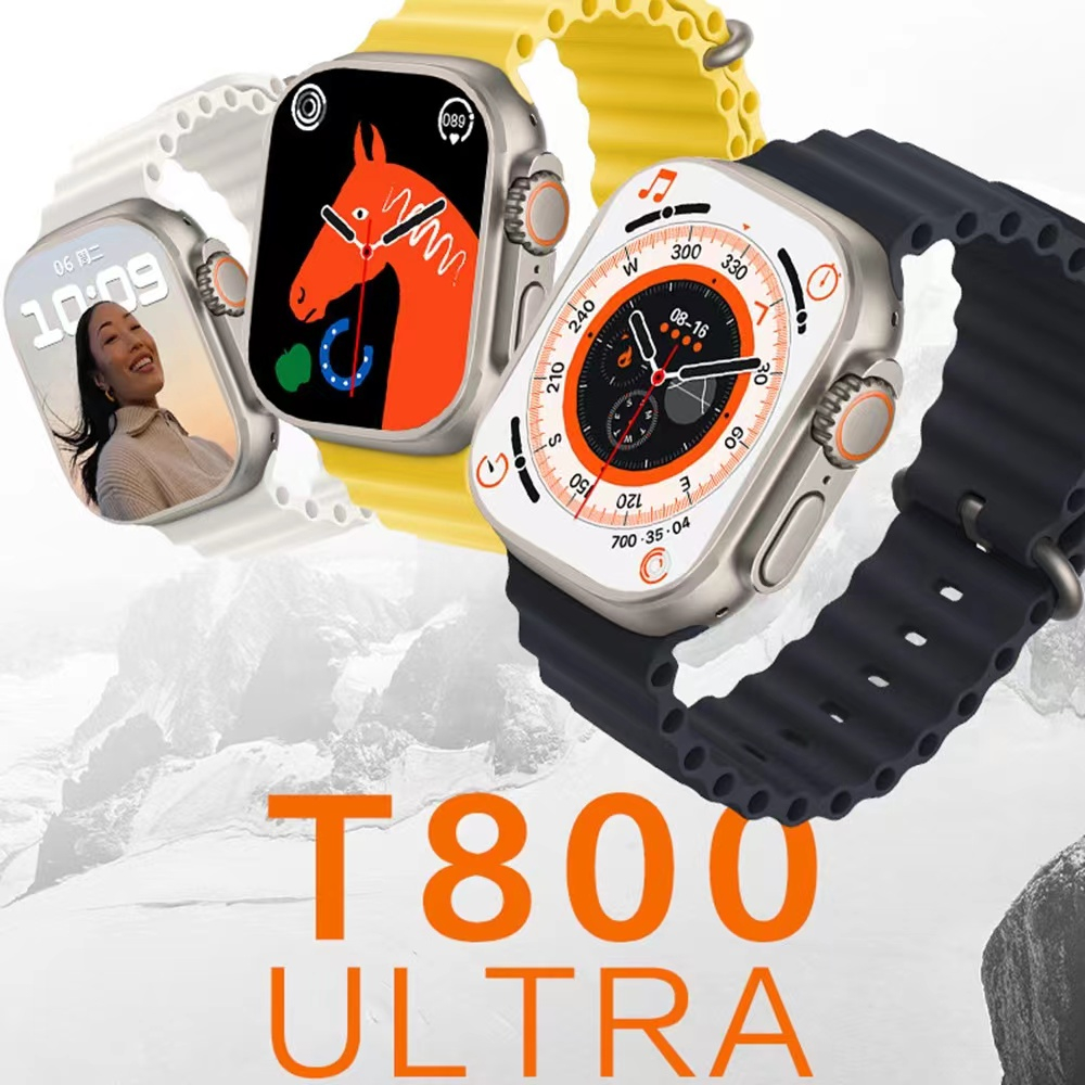 smart-watch-สมาร์ทวอทช์-รุ่น-t800-ultra-นาฬิกาอัจฉริยะ-พร้อมส่ง-คุยโทรศัพท์ได้-แถมสายชาร์จและคู่มือผู้ใช้-พร้อมส่ง