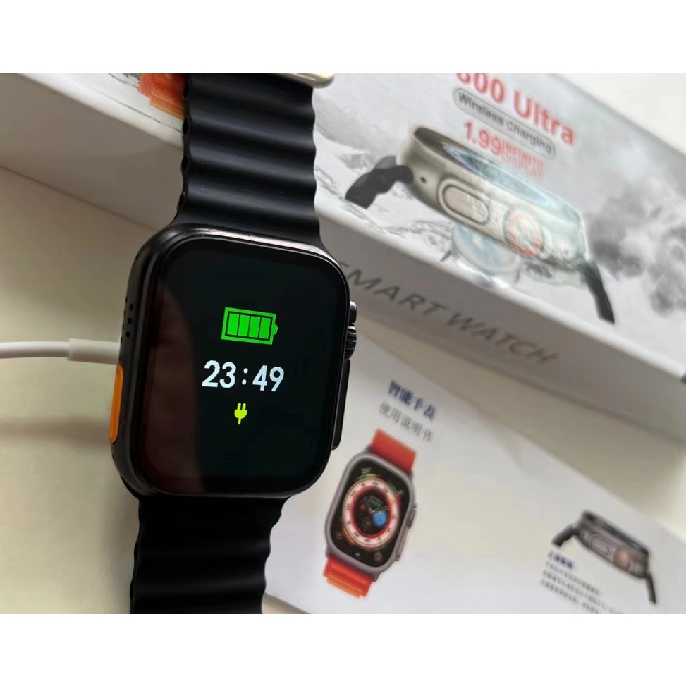 smart-watch-สมาร์ทวอทช์-รุ่น-t800-ultra-นาฬิกาอัจฉริยะ-พร้อมส่ง-คุยโทรศัพท์ได้-แถมสายชาร์จและคู่มือผู้ใช้-พร้อมส่ง