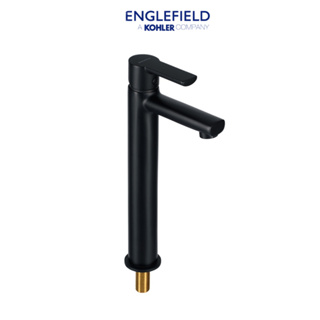 ENGLEFIELD Ovia single lever lavatory faucet tall (cw) ก๊อกเดี่ยวอ่างล้างหน้าทรงสูงแบบก้านโยก รุ่นโอเวีย K-98097X-4-BL