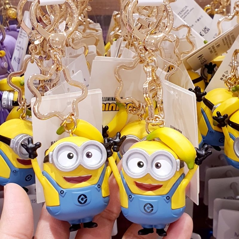 miniso-พวงกุญแจ-minions-น้องจะน่ารักไปถึงไหน-ลิขสิทธิ์แท้