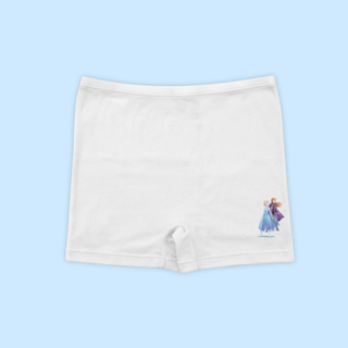 กางเกงกันโป๊เด็กผู้หญิง Carsonkids ลาย Frozen สีขาว แพ็ค 1 ตัว (KBTRPF15002WH)