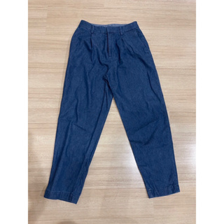 Uniqlo pants denim size 58 เซน สภาพใหม่ จีบหน้า