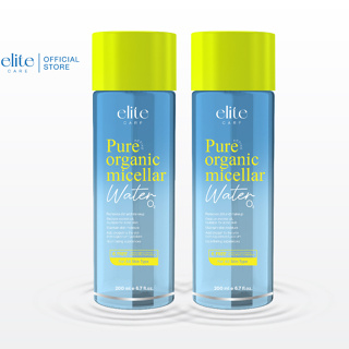 Elite care คลีนซิ่ง อีลิท แคร์ ไมเซล่า วอเตอร์ micellar cleansing water [แพ็คคู่สุดคุ้ม 2 ขวด] 200ml