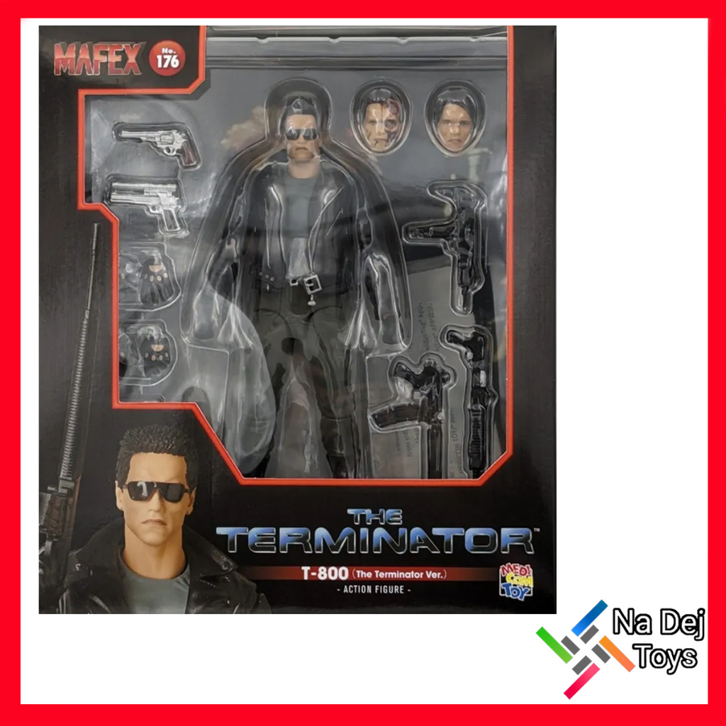 mafex-terminator-t-800-medicom-toy-6-figure-มาเฟกซ์-เทอมิเนเตอร์-ที-800-เมดิคอมทอย-ขนาด-6-นิ้ว-ฟิกเกอร์