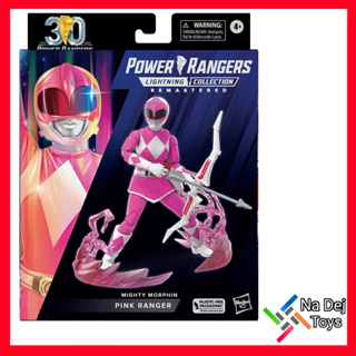Power Rangers Lightning Collection Mighty Morphin Pink 6" Figure พาวเวอร์ เรนเจอร์ ไมท์ตี้ มอร์ฟิน พิงค์ ขนาด 6 นิ้ว