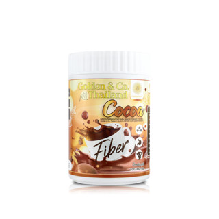 Golden & Co. Thailand Cocoa Fiber (100g) อาหารเสริม เร่งเผาผลาญ ปรับสมดุลระบบขับถ่าย