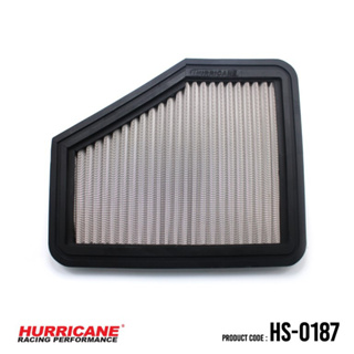 HURRICANE กรองอากาศสแตนเลส , ผ้าแดง Lexus ( GS300 , 450 ,430 ) HS-0187 , HS-0187-C