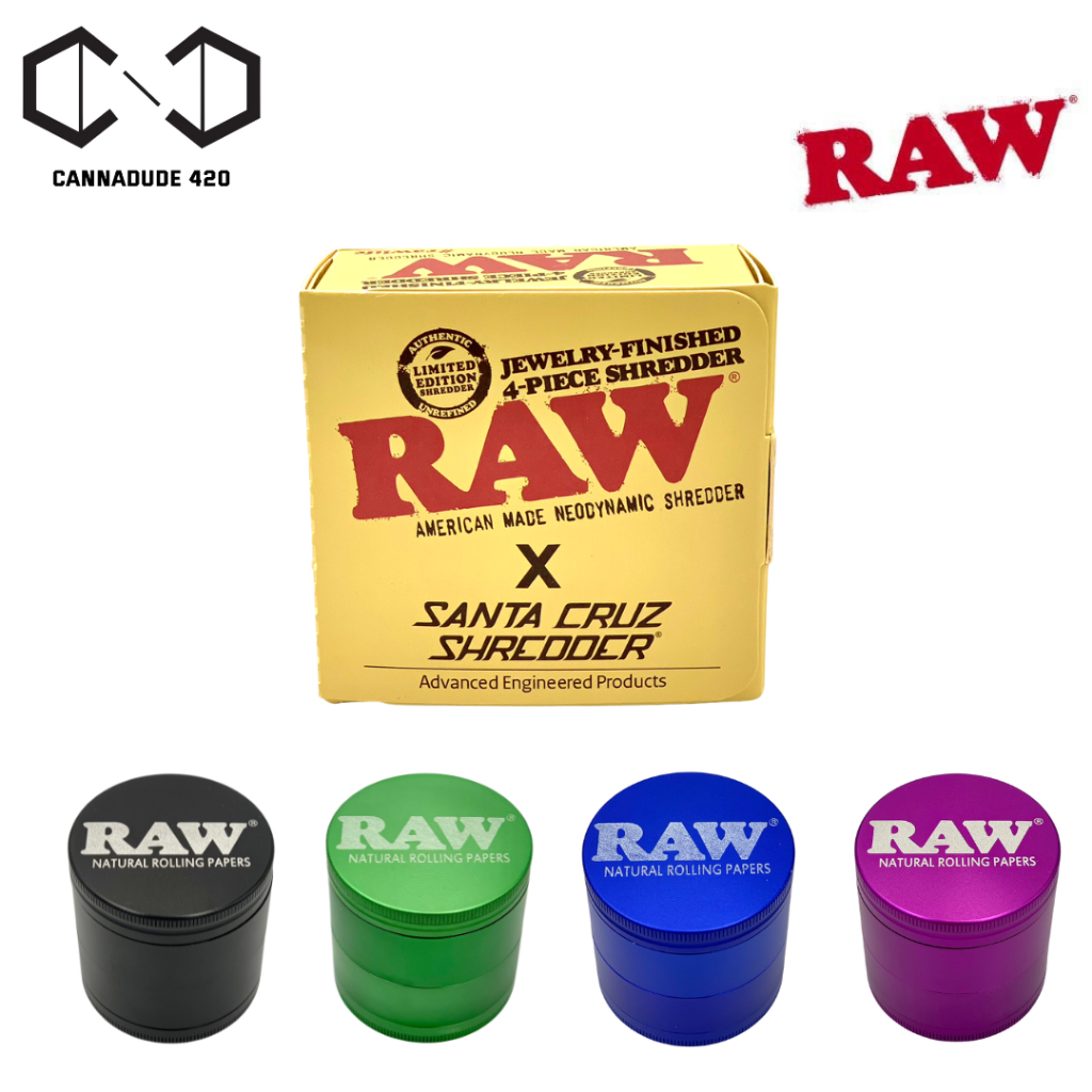 Raw grinder 4 layers Grinder Raw x Santa Cruz Shredder ที่บด เครื่องบด