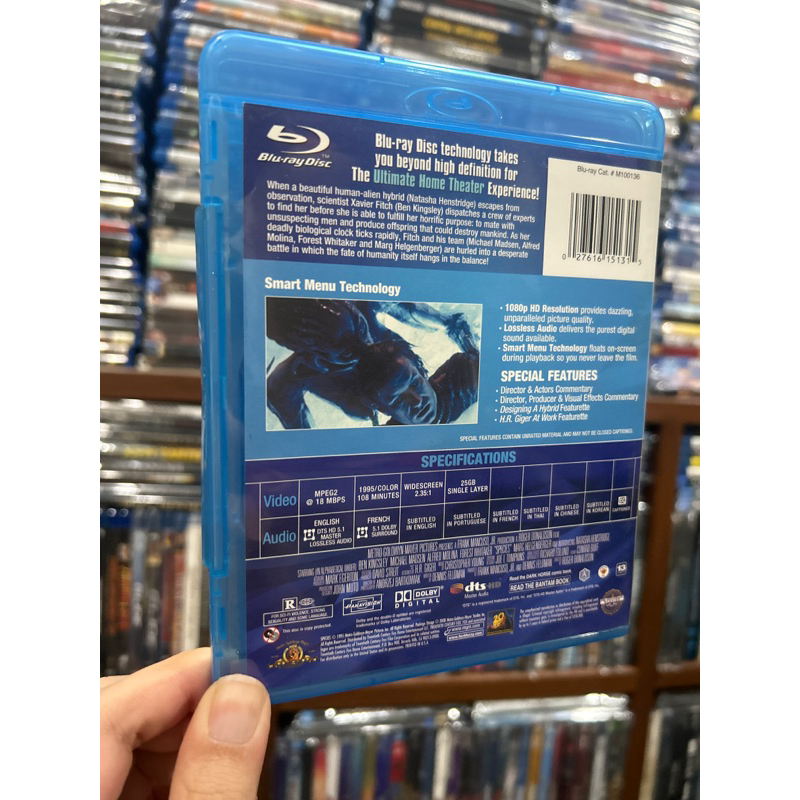 blu-ray-แท้-หายาก-เรื่อง-species-มีบรรยายไทย