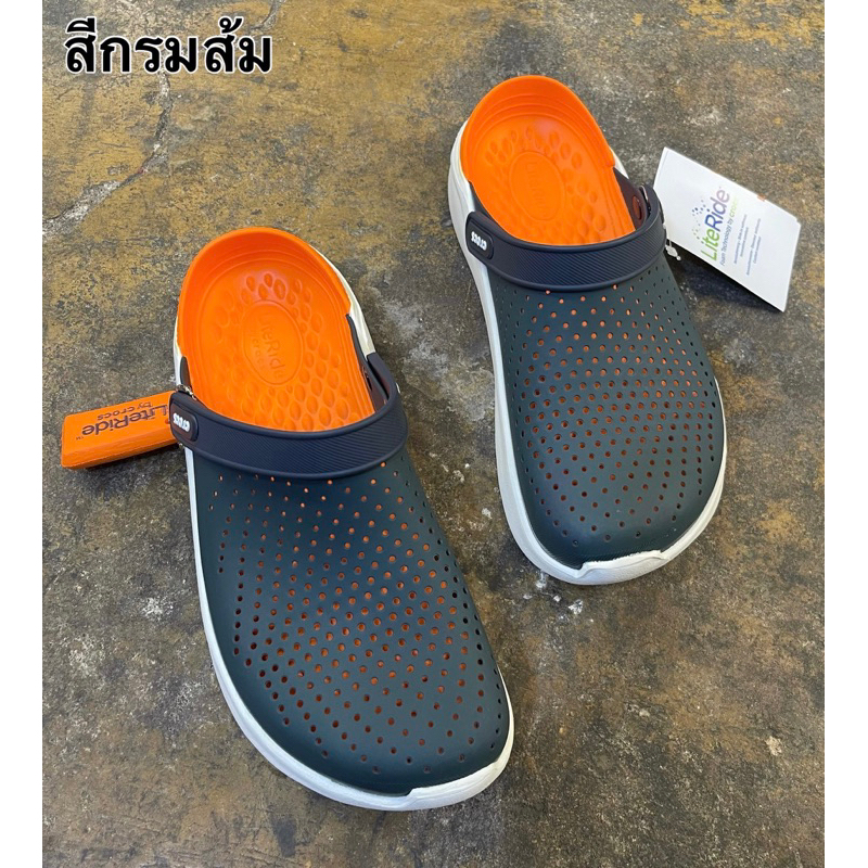 Crocs Lite Ride Clog รองเท้าแตะ แบบลำลอง มาใหม่สุดฮิต ใส่ได้ทุกเพศ มี ...