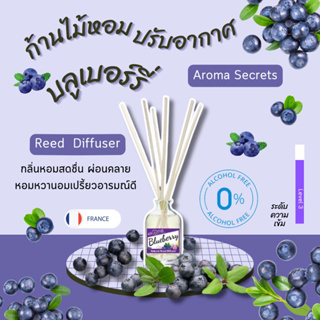 🫐บลูเบอร์รี่🫐 ก้านไม้หอมปรับอากาศ หอมหวาน อมเปรี้ยว ชื่นใจสุดๆ by AromaSecrets