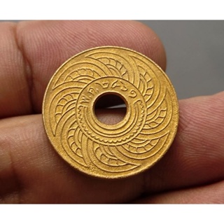 เหรียญสตางค์รู 1 สต.ปี พศ.2461(พิมพ์ตัวเขียน เลขหวัด) แท้ 💯% เนื้อทองแดง หายาก #สตางรู #เหรียญโบราณ #เงินโบราณ #1สตางค์