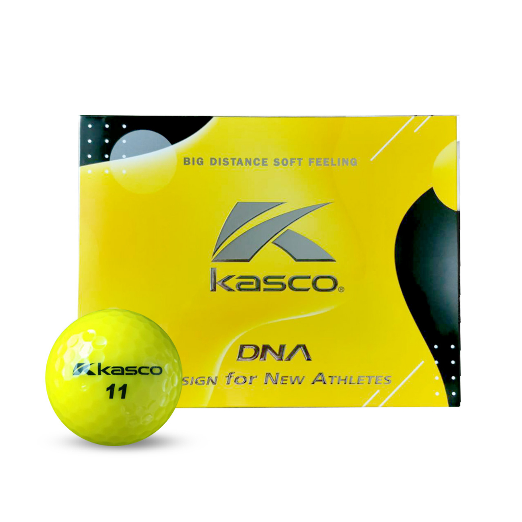 11golf-promotion-ซื้อ-1-กล่อง-แถมฟรี-1-กล่อง-ลูกกอล์ฟ-kasco-dna-golf-ball-ลูกกอล์ฟ-2-ชั้น-มีสีขาว-สีส้ม-สีเหลือง