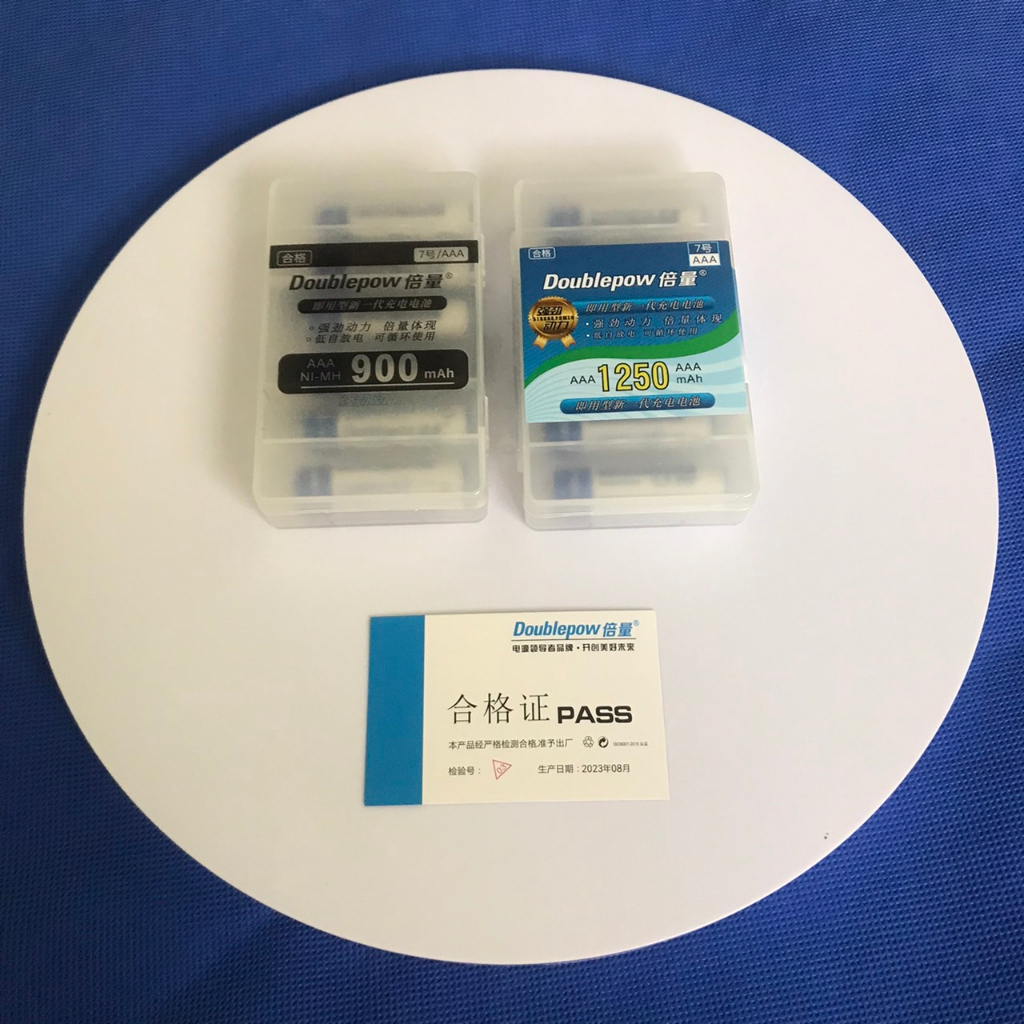 ถ่านชาร์จ AAA Ni-Mh ขนาด 900mAh ,1250mAh + พร้อมกล่อง | Shopee Thailand