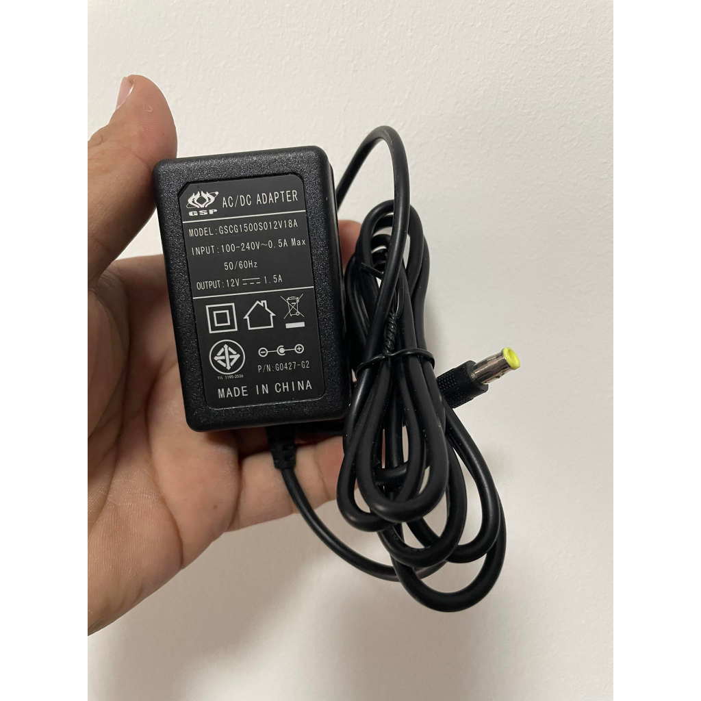 Adapter Power For Truevision /Trueid tv 12V1.5Aมีเข็ม(มือสอง) | Shopee ...
