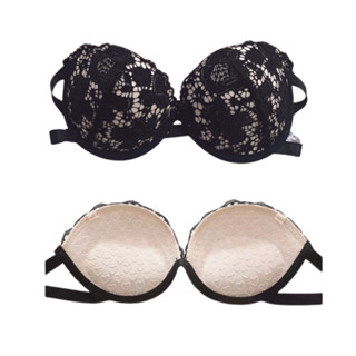 โปรโมชั่น : Royal Underwearrเสื้อชั้นในลูกไม้ แบบเกาะอกไร้สาย ดันทรง ไม่ลื่น สไตล์เซ็กซี่ BBB266