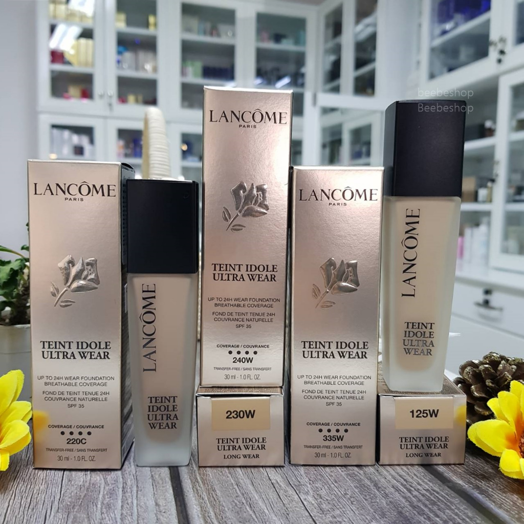 ใหม่-รองพื้นลังโคม-lancome-teint-idole-ultra-wear-long-wear-foundation-30ml-ทนน้ำ-ทนเหงื่อ-คุมมัน