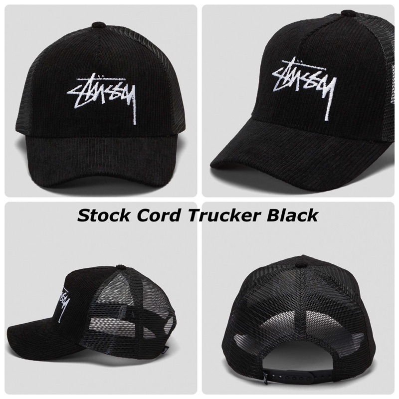 พร้อมส่ง-st10-หมวก-stussy-snapback-และ-trucker-ของแท้