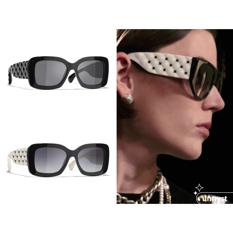 💯 สินค้ามาใหม่ CHANEL CH5483 แว่นตากันแดด Vintage Sunglasses | Shopee ...
