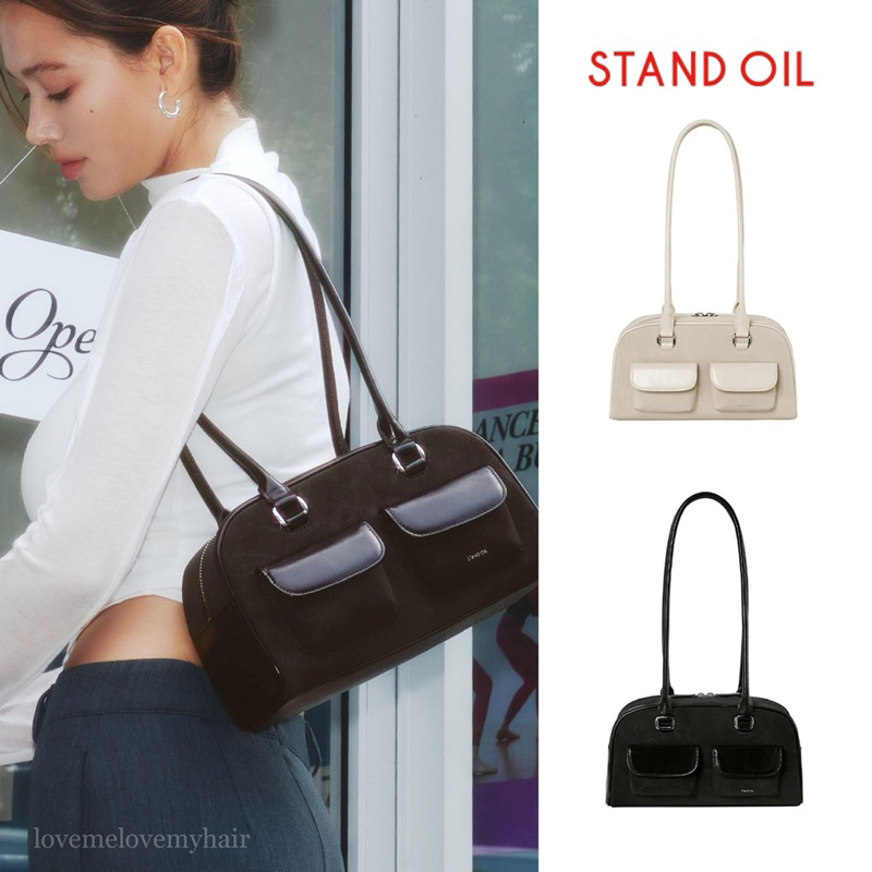 พร้อมส่ง/PRE) Stand Oil Chubby Combi bag Shopee Thailand