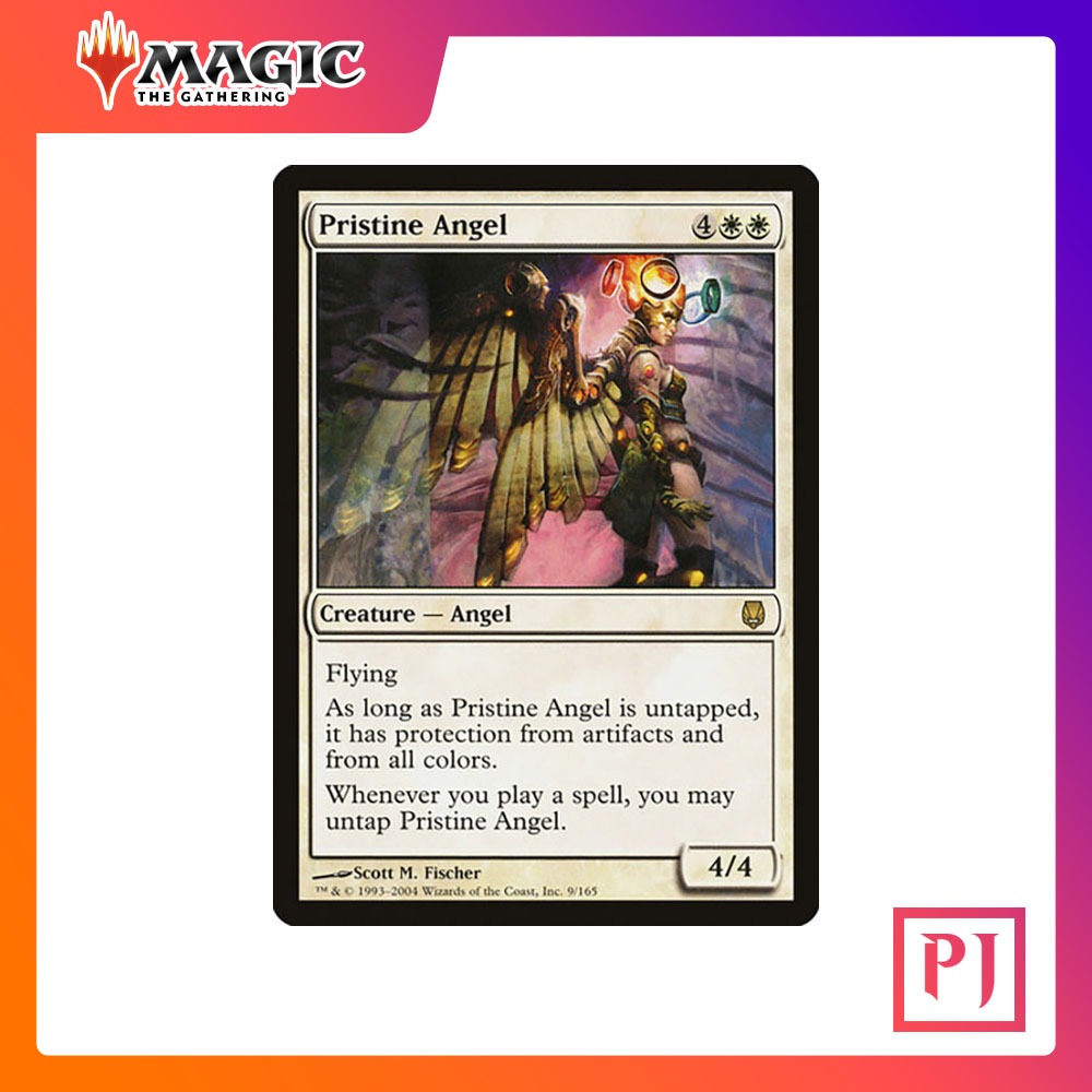 [MTG] Pristine Angel [DST] [WHITE] [RARE] [NORMAL] [ENG] (การ์ดเมจิค ...