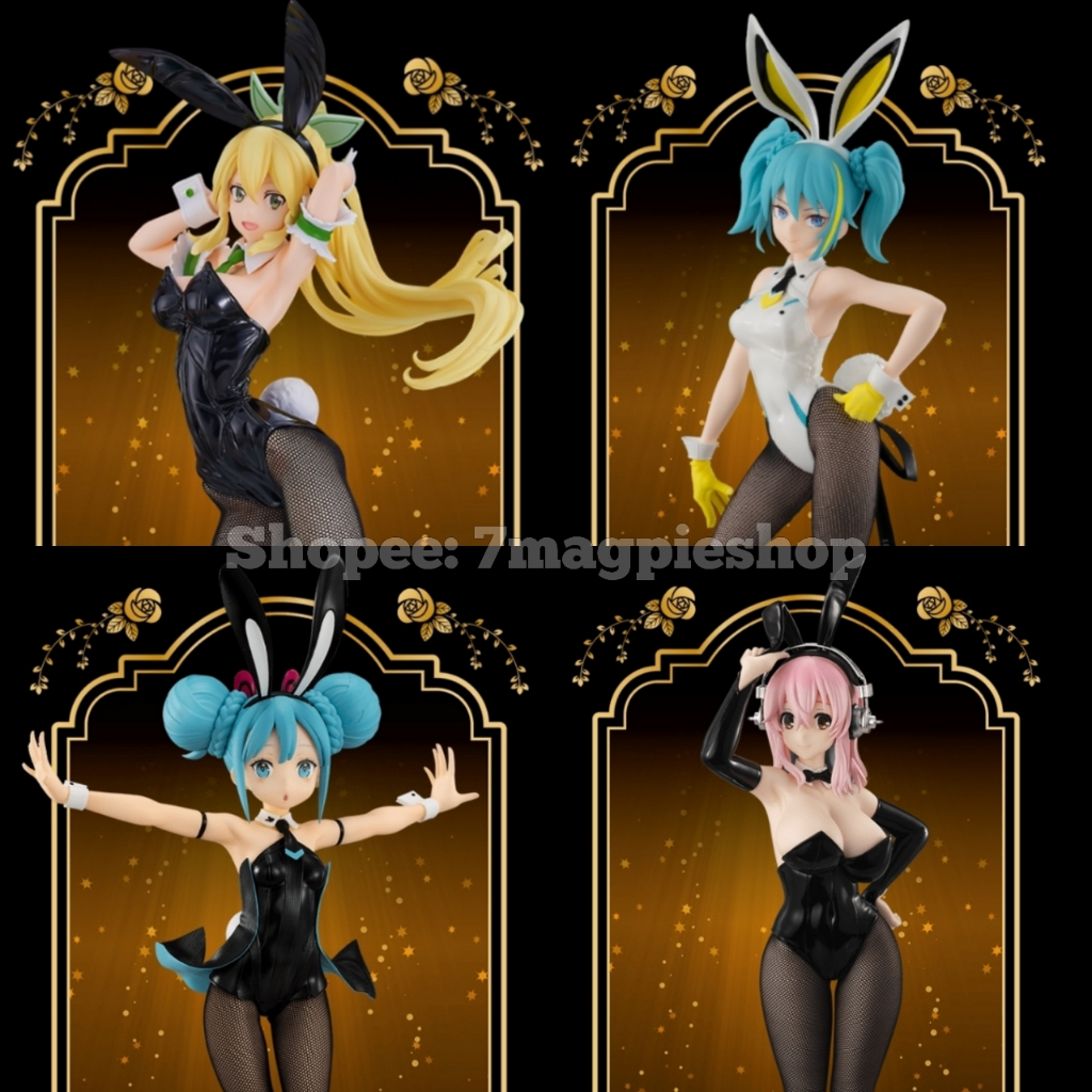 lot-jp-furyu-leafa-sword-art-online-hatsune-miku-street-super-sonico-black-bicute-bunnies-figure-nitroplus