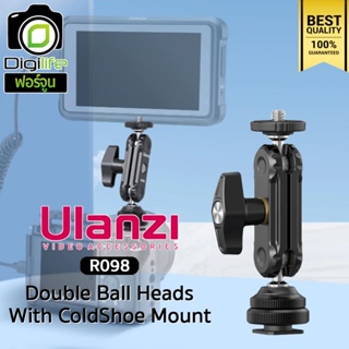 Ulanzi R098 Double Ball Heads With Code Shoe Mount , Magic Arm เมจิกอาร์ม / Digilife Fortune