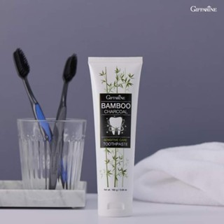 ยาสีฟัน กิฟฟารีน แบมบู ชาร์โคล เซนซิทีฟ แคร์ Bamboo Charcoal Sensitive Care Toothpaste ขนาด 160 กรัม