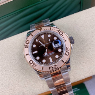 นาฬิกา rolex Yacht Masters  TOP SWISS 1:1 โรงงาน Ew factory สวย ใส่สลับแท้ งานดีที่สุดครับ