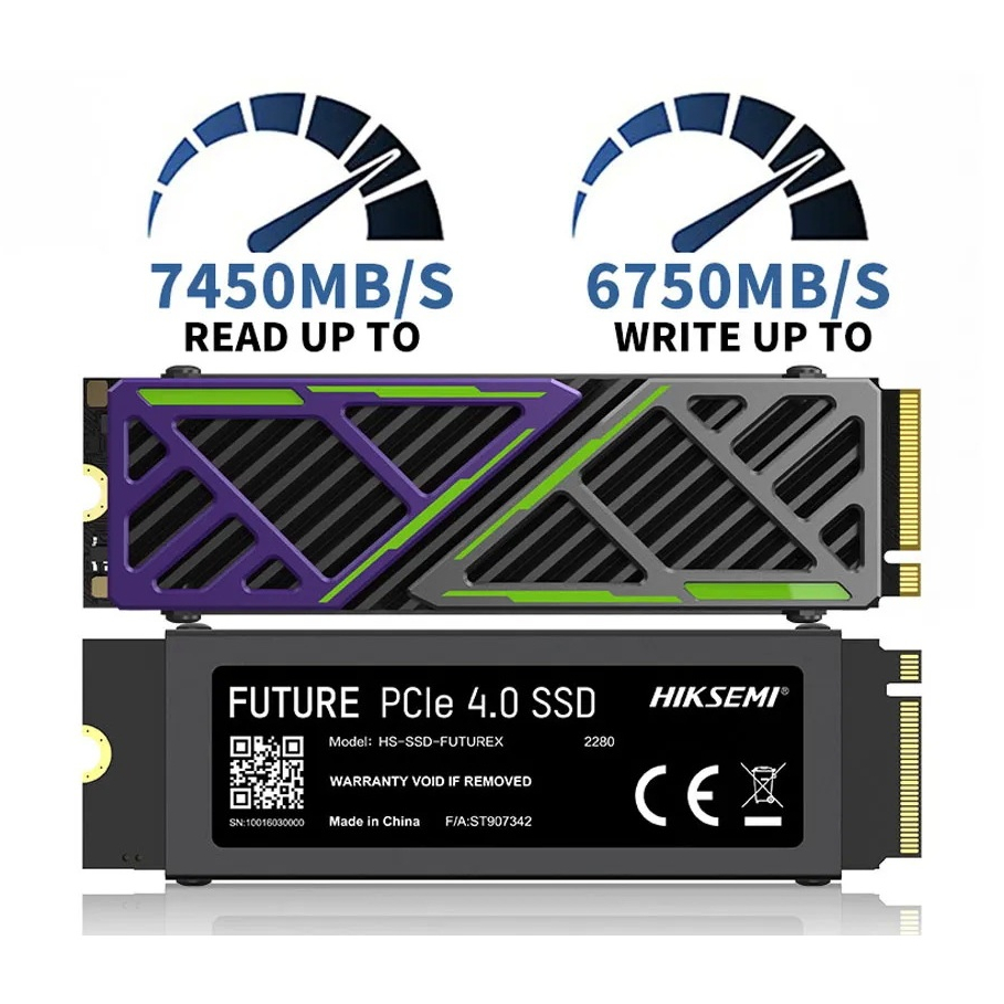 512GB / 1TB / 2TB / 4TB SSD (เอสเอสดี) HIKSEMI FUTURE X PCIE 4.0