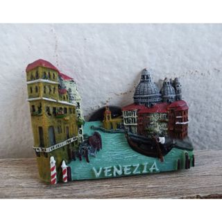 แม่เหล็กติดตู้เย็นนานาชาติสามมิติ รูปเวนิส ประเทศอิตาลี 3D fridge magnet Venice Italy