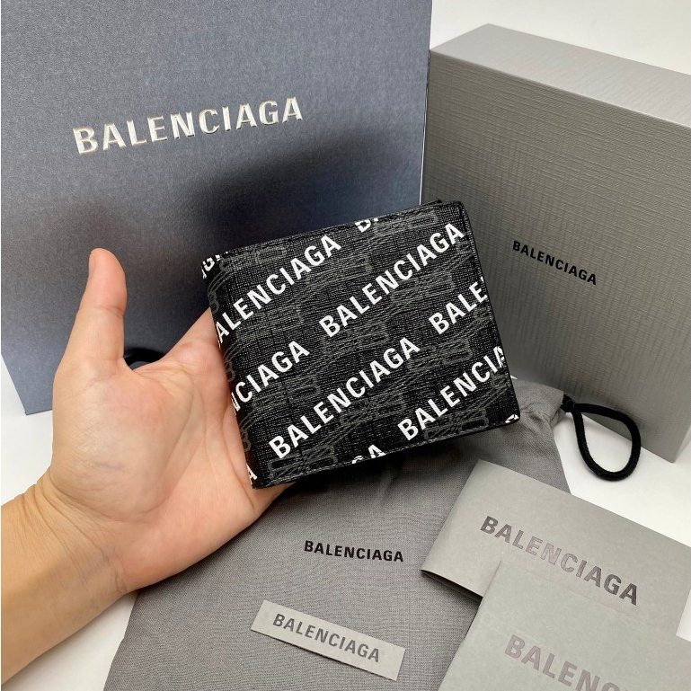 balenciaga white wallet
