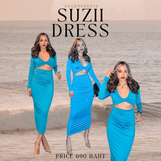 Suzii Dress [พร้อมส่ง] 💥ลด 20% 💥 จาก 690บาท เหลือ 552บาท