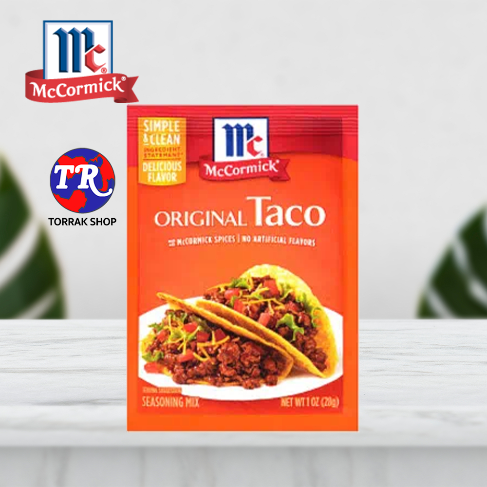 Mccormick Original Taco Seasoning Mix ผงปรุงรส ทาโก้ 35g Shopee Thailand