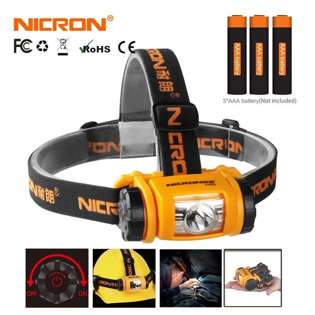 nicron-ไฟฉายคาดศรีษะ-3w-h40
