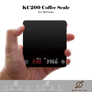 ⚡️10.10⚡️KC200 Coffee Scale (Pro / Mini) // เครื่องชั่งขนาดเล็กสีดำ พกพาสะดวก ใช้แบต