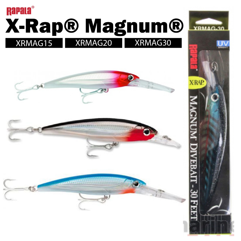 Esca Da Pesca Rapala X-Rap Magnum Prey - Con 2 Ami, Nuoto 0,3-0,6 M, Design Per Lunghe Lanciate - Foto 6