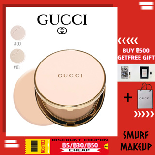 ✨แบรนด์แท้100%✨ Gucci Poudre De Beaute Mat Naturel Soft Focus Condensing Powder 10g #01 #02 #01 #02 #000 #00 #00.5