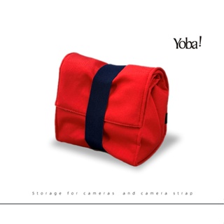 ผ้าคลุมกล้อง Camera Pouch สีแดง Yoba