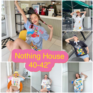 Nothing House เสื้อยืดฟรีไซซ์ (อก40-42”)