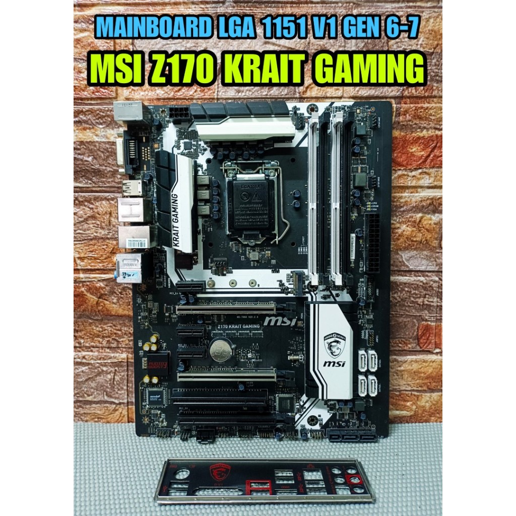 (ร้านในไทย) เมนบอร์ด 1151 V1 รองรับ CPU INTEL GEN 6-7 ** มีของพร้อมส่ง ...