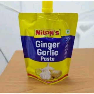 Ginger Garlic Paste --- กระเทียมและขิง แบบข้น สกัดเข้มข้น -- 200g No Preservative and Artificial Food Colour -