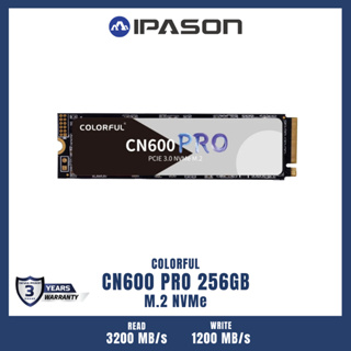 COLORFUL SSD CN600 PRO ขนาด 256GB (M.2 NVMe 3200/1200 MB/s) รับประกัน 3 ปี โดย Devas IPASON