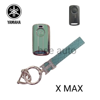 เคสกุญแจรีโมทรถยนต์ Tpu สําหรับ รถรุ่น YAMAHA XMAX300(2021)พร้อมพวงกุญแจ
