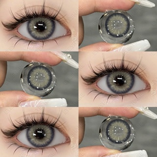 🔥Korea hot sale eyeshare contact lenses pair of BALI series GRAY contact lenses with free lens case no grade normal cont