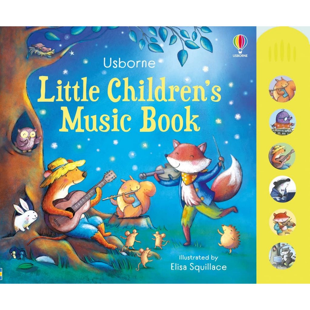 Usborne Little Children's Music Book หนังสือเด็ก ภาษาอังกฤษ กดมีเสียง