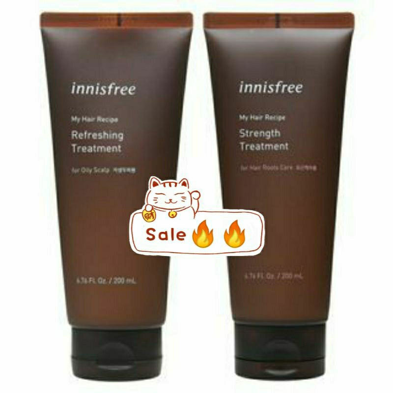 sale-innisfree-my-hair-recipe-strength-treatment200ml-exp-2025-แชมพูสระผมอินนิสฟรี