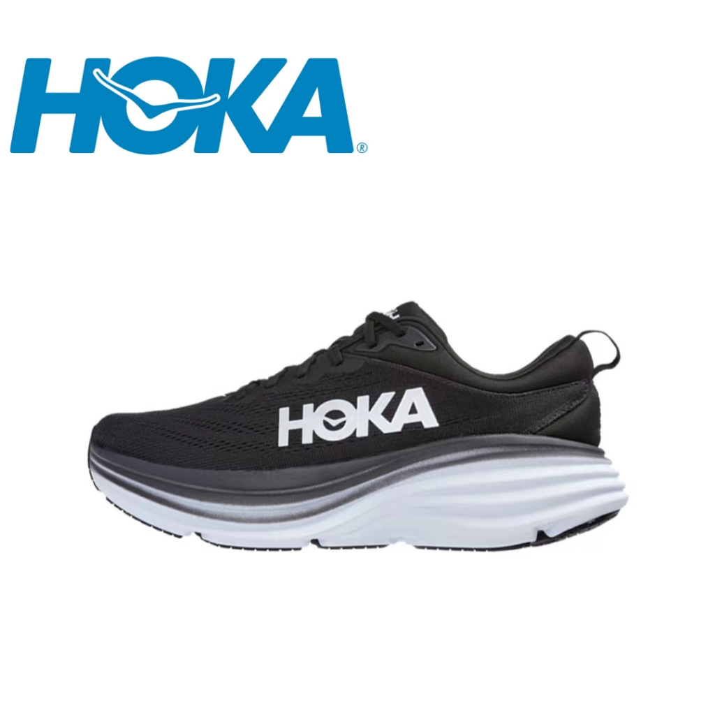 HOKA ONE ONE Bondi8 Cushioned Long Distance Road Lightweight Low Top
