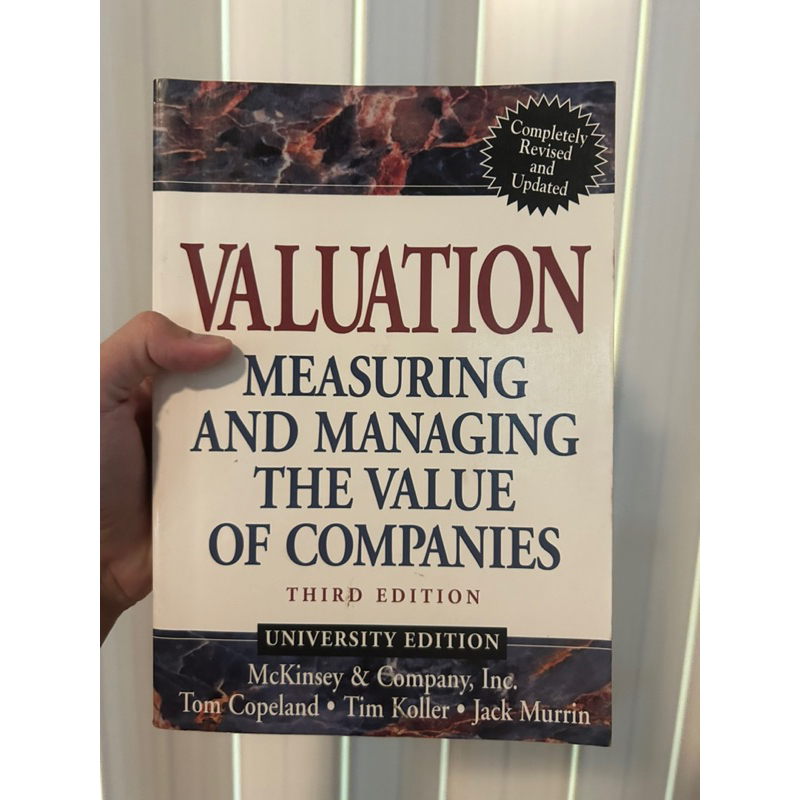 Valuation Measuring and managing the value